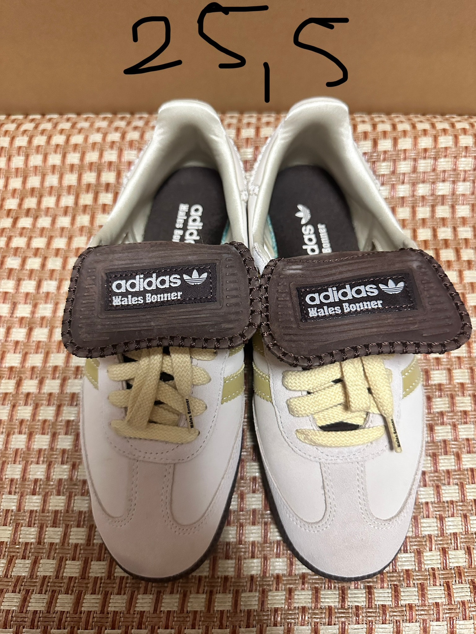 Wales Bonner × adidas Samba Nubuck "Beige"