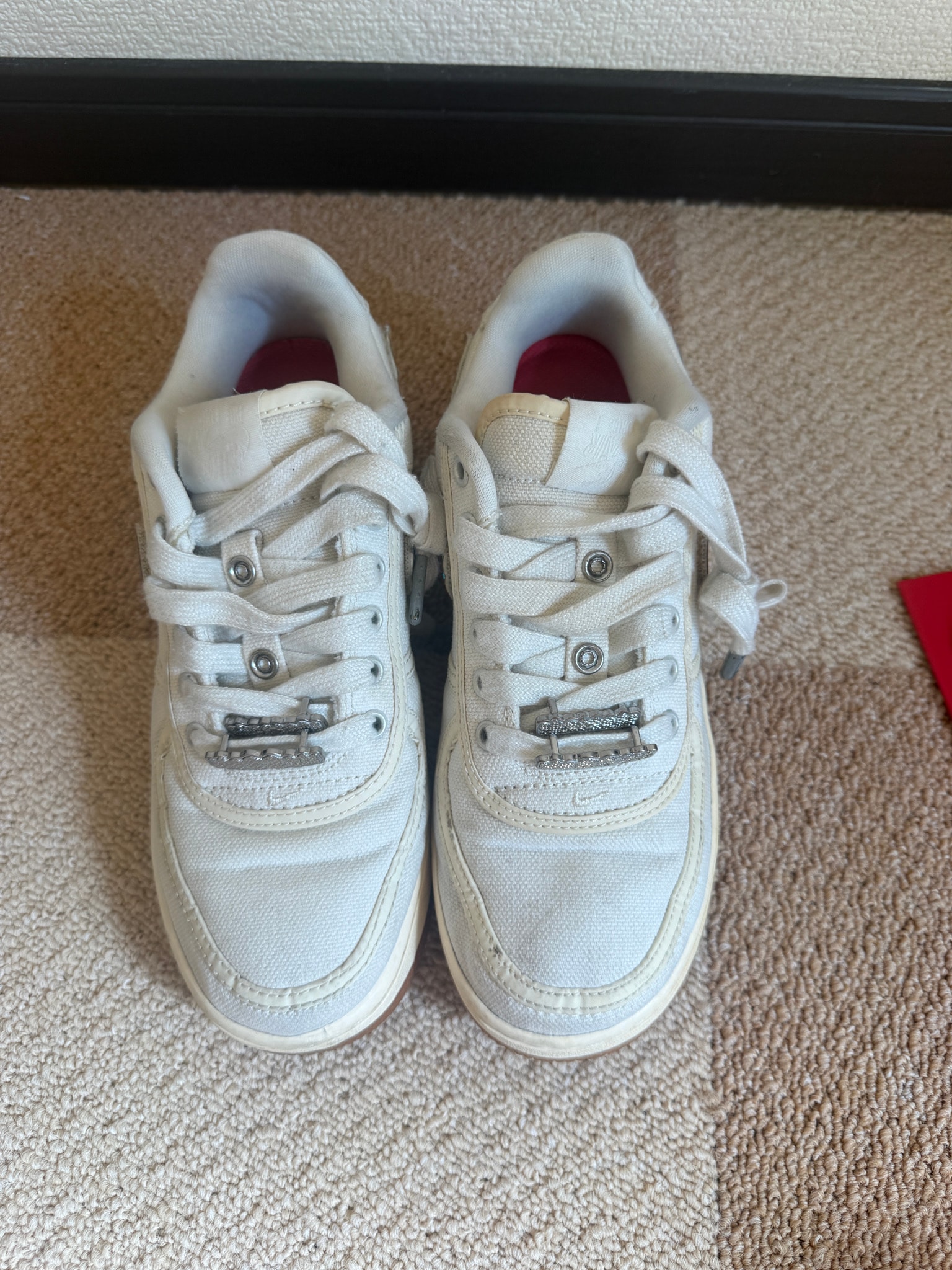 Travis Scott × Nike Air Force 1 Low "Sail"