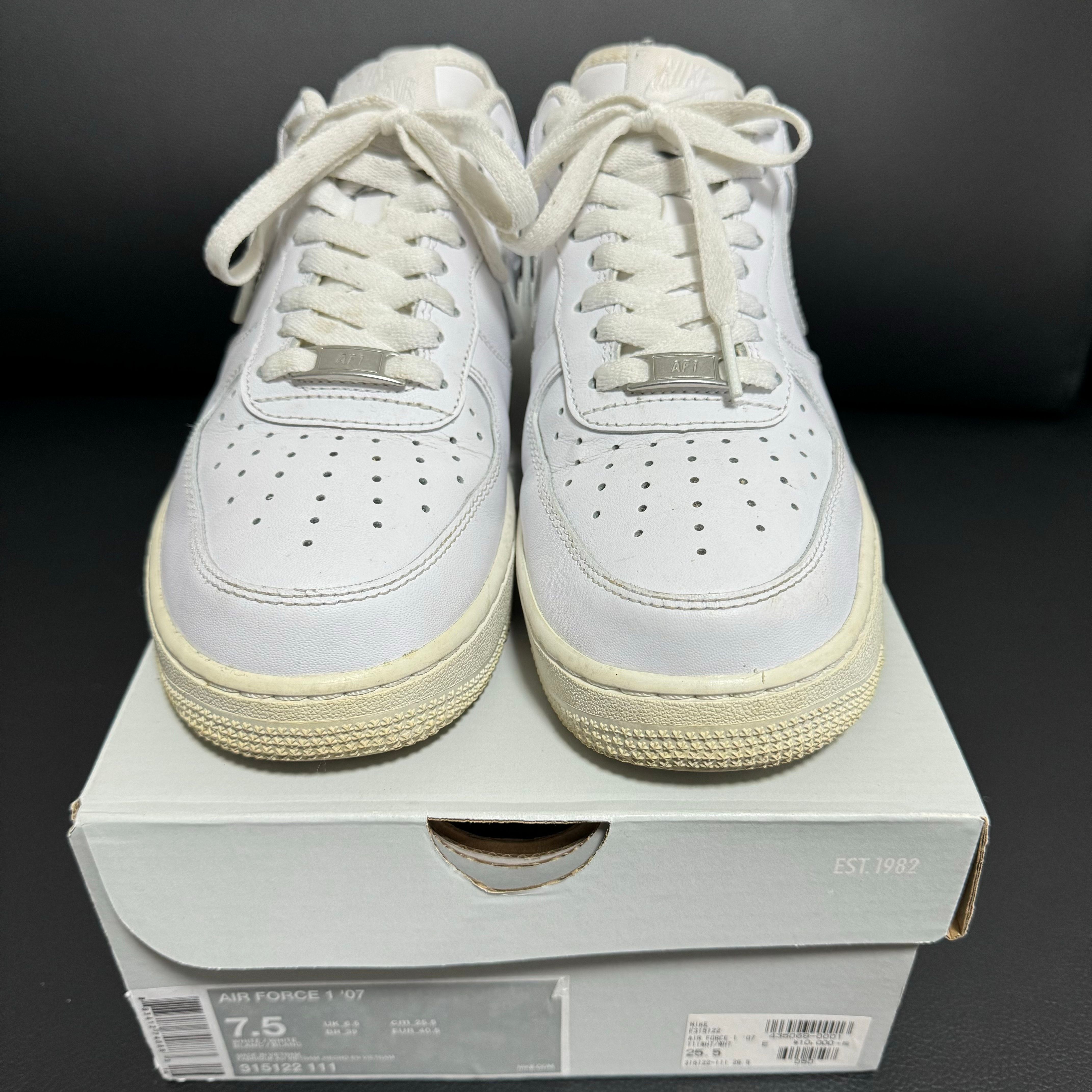 Nike Air Force 1 Low '07 "White/White"