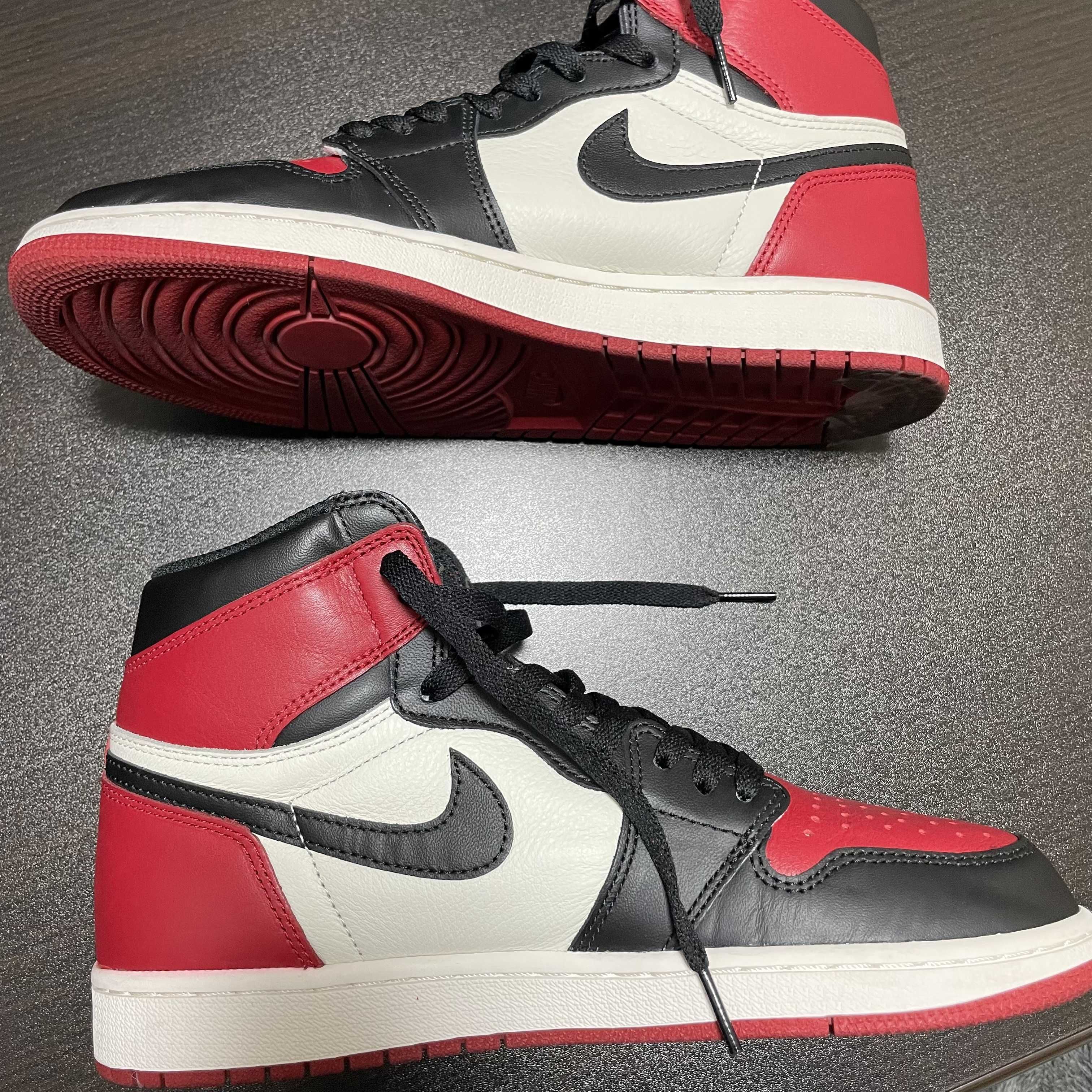 Nike Air Jordan 1 Retro High OG "Bred Toe"