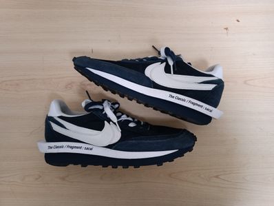 Fragment × sacai × Nike LD Waffle "Blackended Blue"