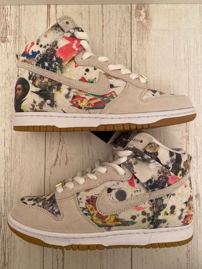 Supreme × Nike SB Dunk High "Rammellzee"