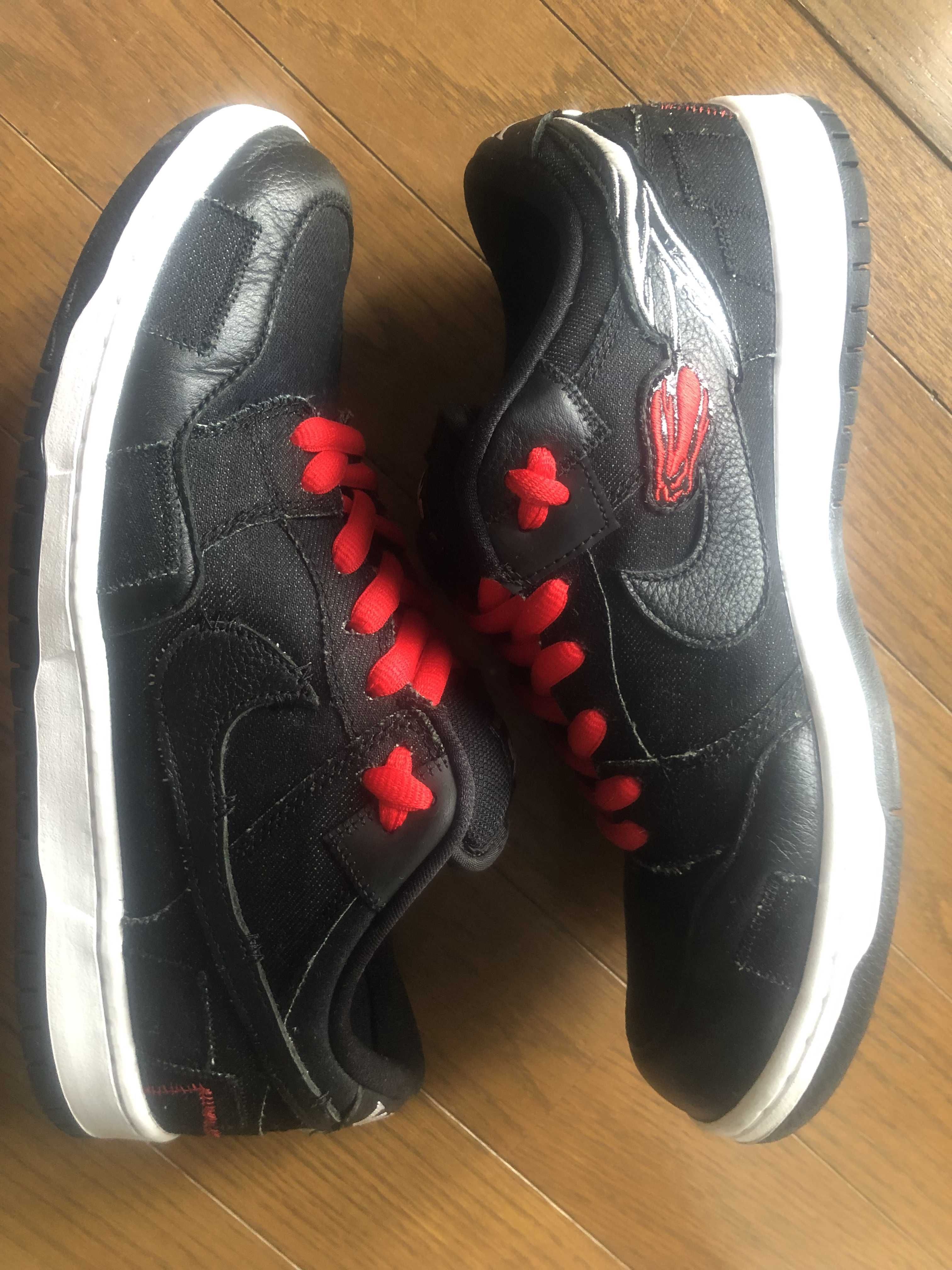 Wasted Youth × Nike SB Dunk Low "Black Denim" / VERDY