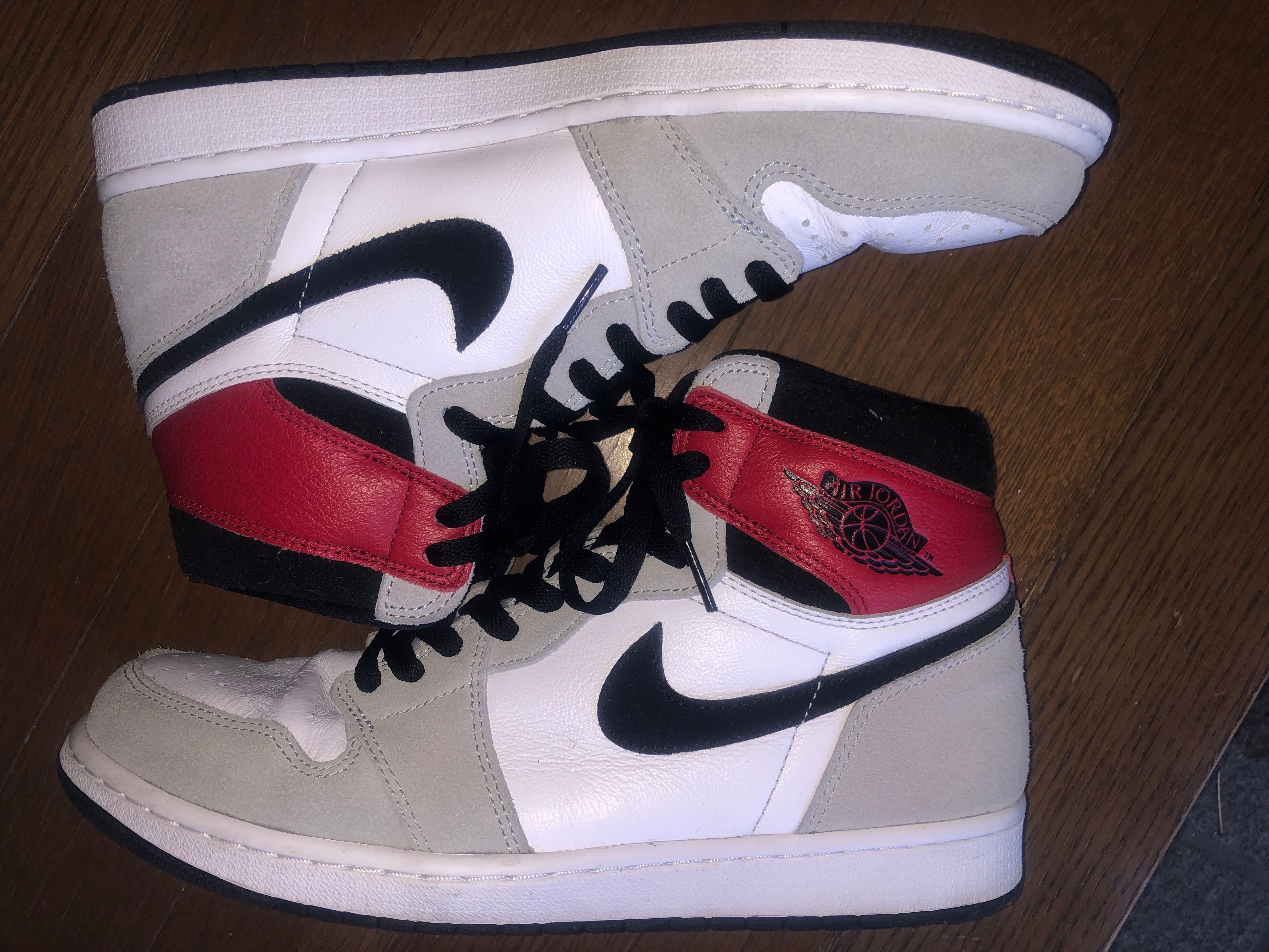 Nike Air Jordan 1 High OG "White/Black/Light Smoke Grey"
