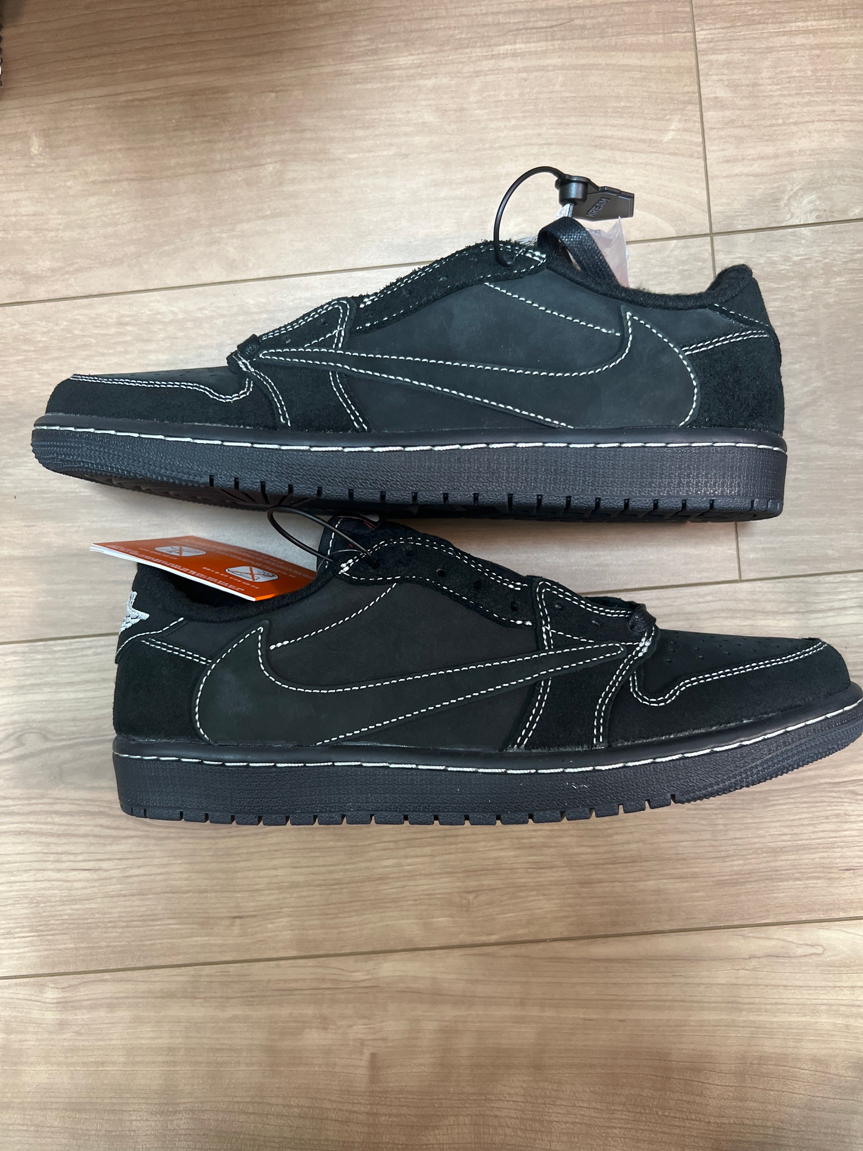 Travis Scott × Nike Air Jordan 1 Low OG SP "Black Phantom"
