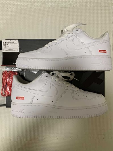 Supreme × Nike Air Force 1 Low "White"