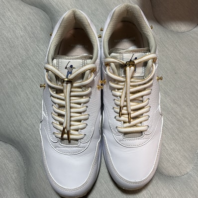 Eastside Golf × Nike Air Max 1 86 OG Golf "White/Metallic Gold/Pure Platinum/Cool Grey"