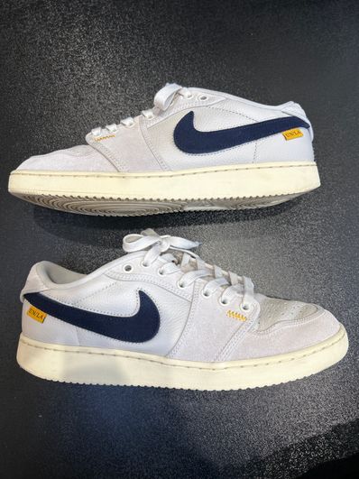 UNION × Nike Air Jordan 1 Low KO "Sail Leather"