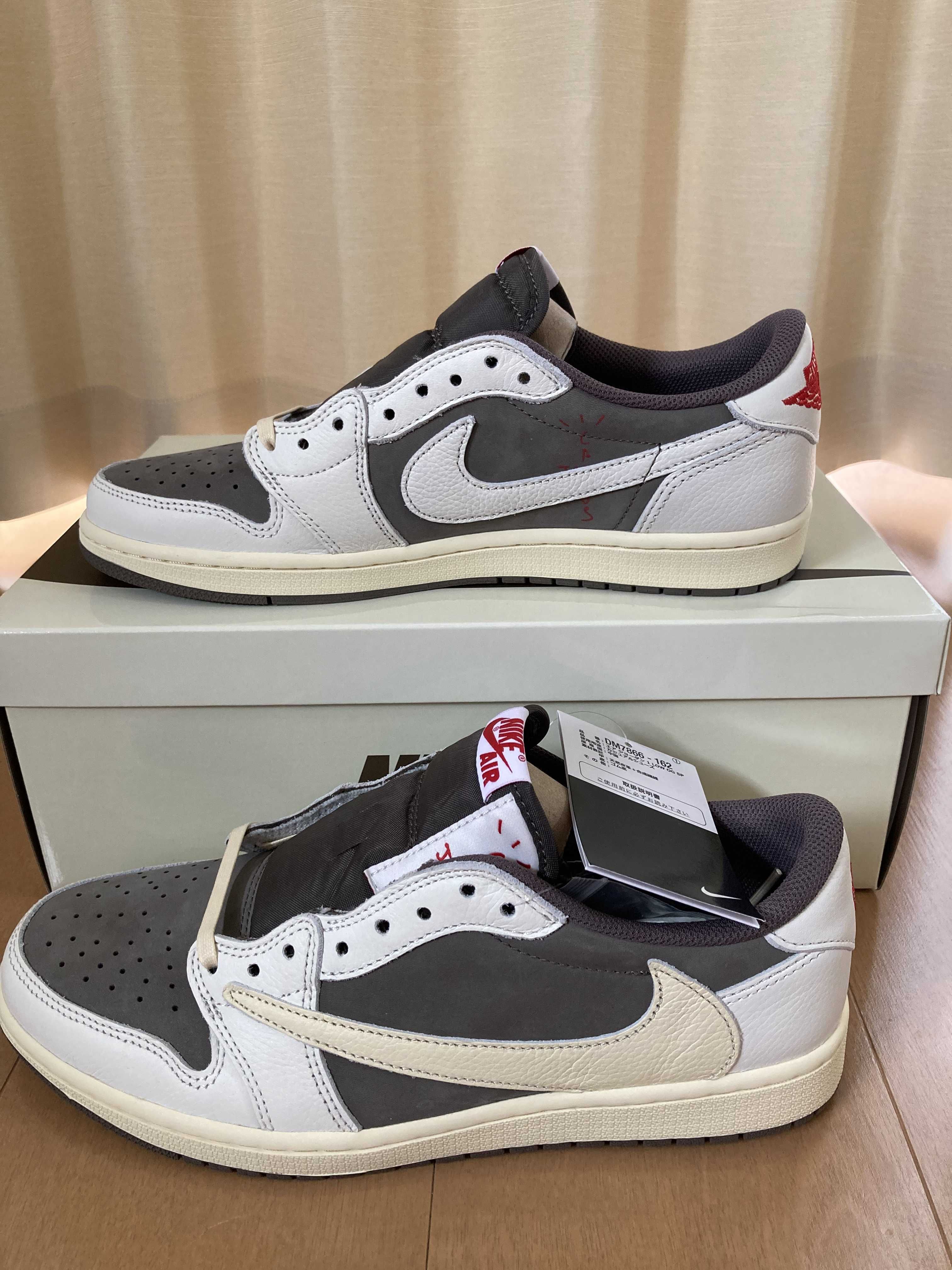 Travis Scott × Nike Air Jordan 1 Low OG SP "Reverse Mocha/Sail and Ridgerock"