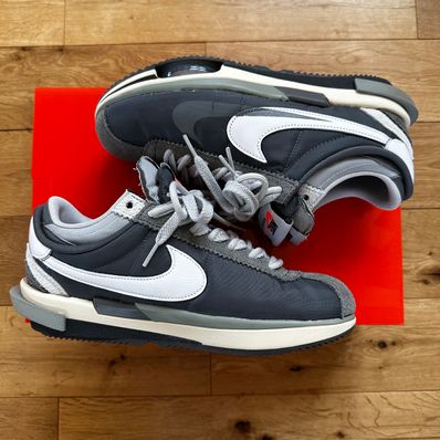 sacai × Nike Zoom Cortez "Iron Grey"
