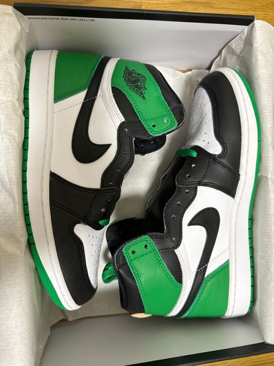 Nike Air Jordan 1 Retro High OG "Celtics/Black and Lucky Green" (2023)