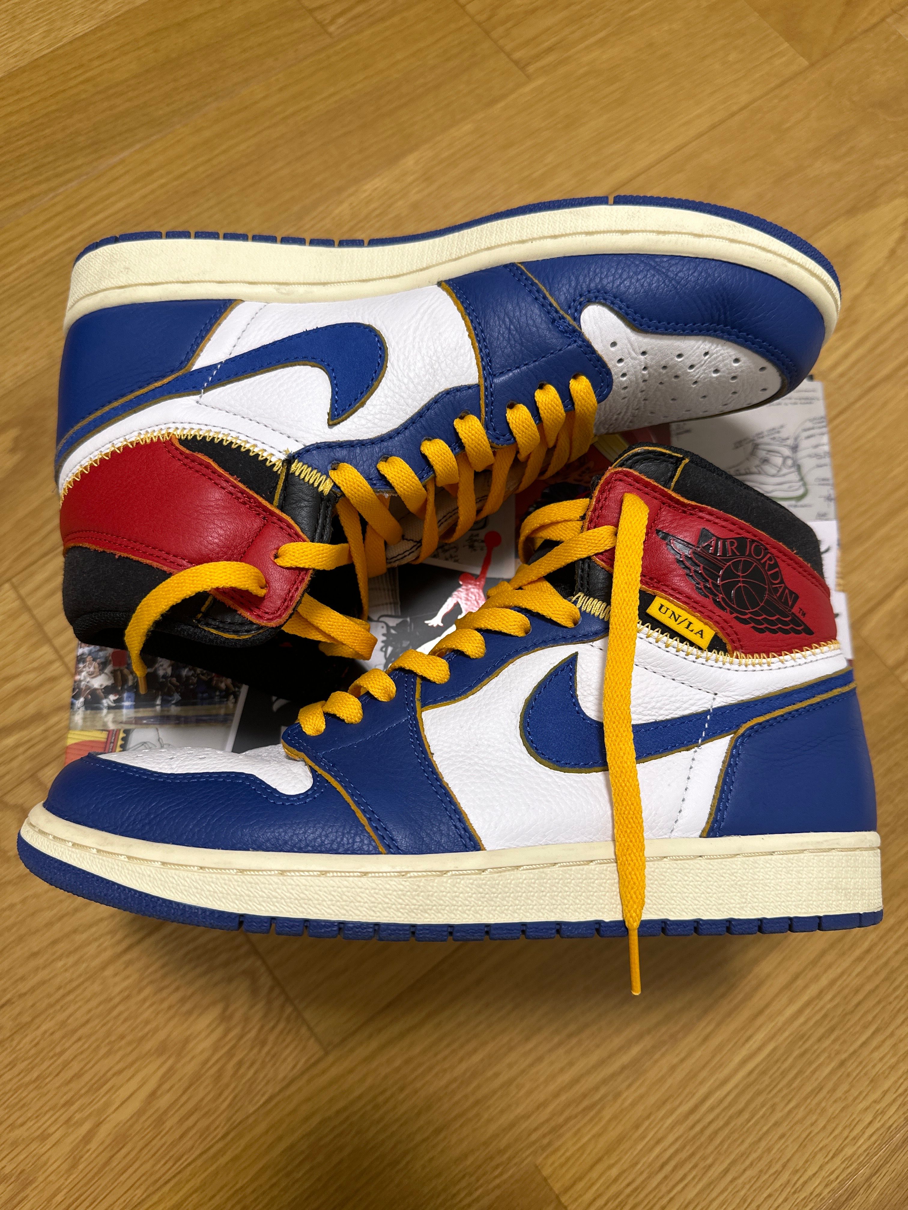 Union × Nike Air Jordan 1 Retro High OG NRG "Storm Blue/Varsity Red"