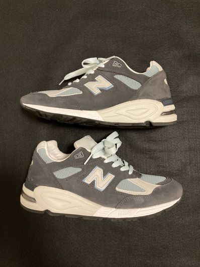 KITH Ronnie Fieg × New Balance 990V2 "Steel Blue"