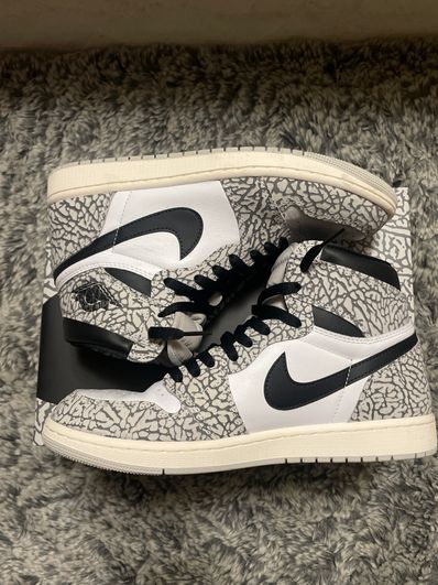 Nike Air Jordan 1 High OG "White Cement/Safari"