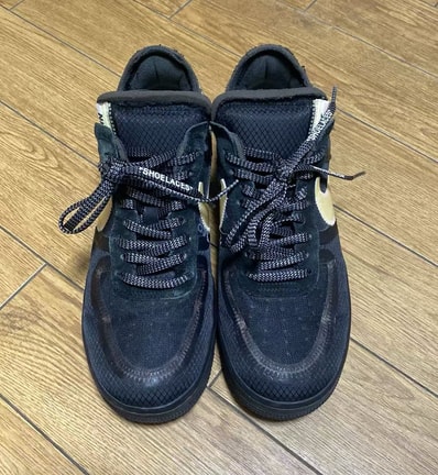Off-White × Nike Air Force 1 Low "Black"