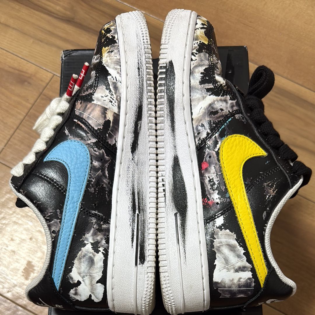 PEACEMINUSONE × Nike Air Force 1 Low '07 Para-Noise 3.0 "Black and Multi-Color" / G-DRAGON