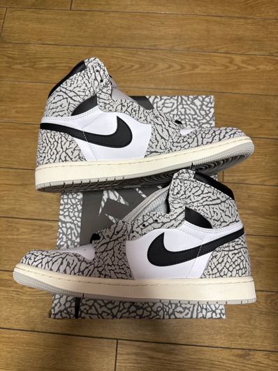 Nike Air Jordan 1 High OG "White Cement/Safari"