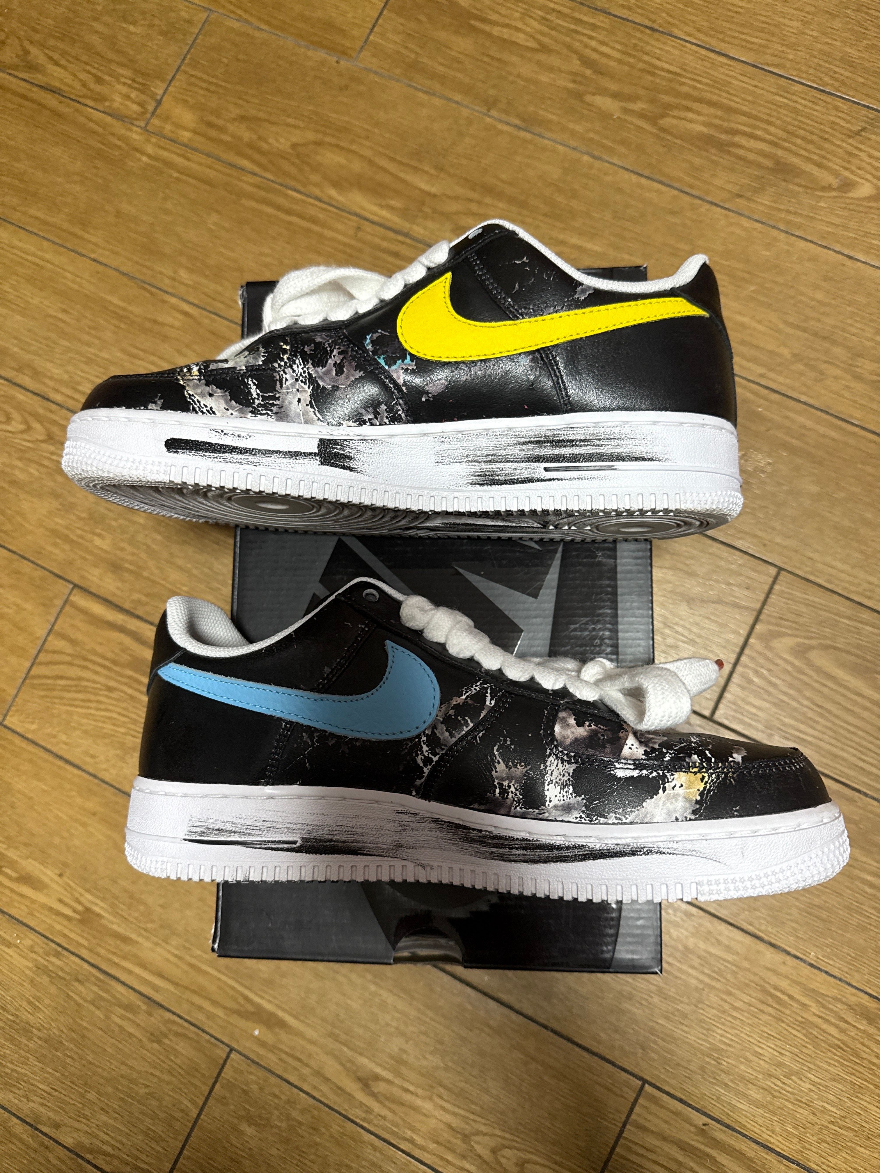 PEACEMINUSONE × Nike Air Force 1 Low '07 Para-Noise 3.0 "Black and Multi-Color" / G-DRAGON