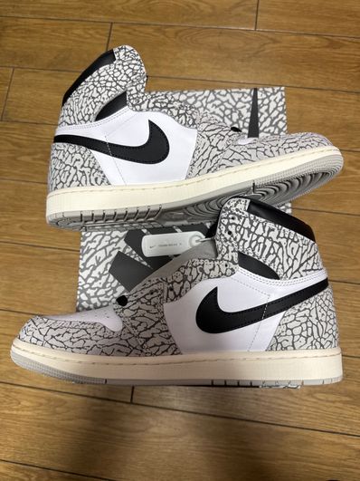 Nike Air Jordan 1 High OG "White Cement/Safari"