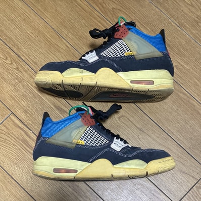 UNION × Nike Air Jordan 4 "Off Noir"