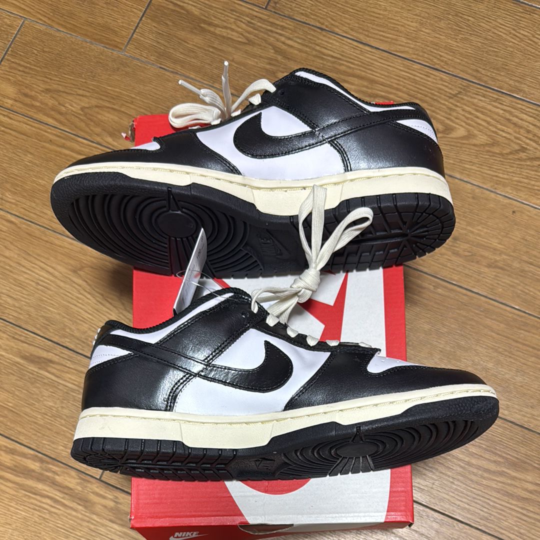 Nike Women's Dunk Low PRM Vintage "Black and White/Panda"