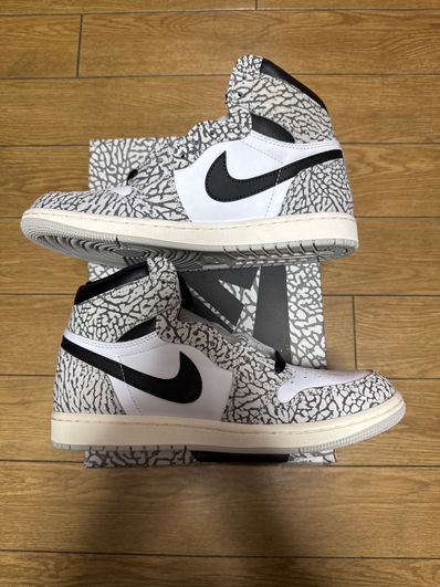 Nike Air Jordan 1 High OG "White Cement/Safari"