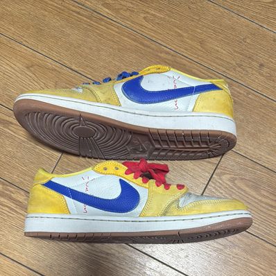 Travis Scott × Nike Women's Air Jordan 1 Retro Low OG "Canary"