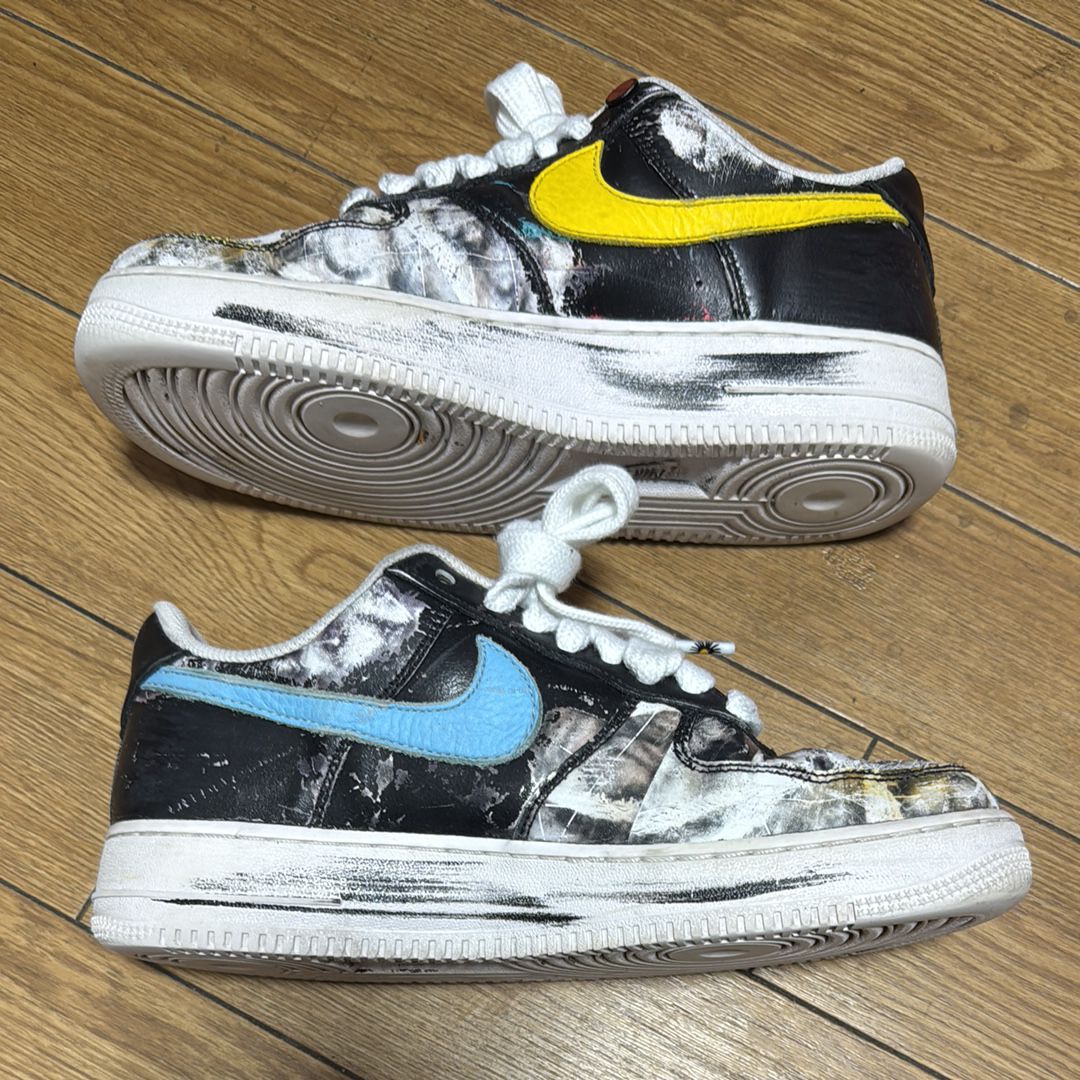 PEACEMINUSONE × Nike Air Force 1 Low '07 Para-Noise 3.0 "Black and Multi-Color" / G-DRAGON