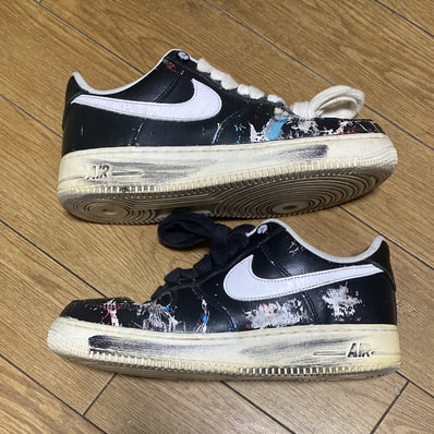 PEACEMINUSONE × Nike Air Force 1 Low Para Noise "Black" / G-DRAGON