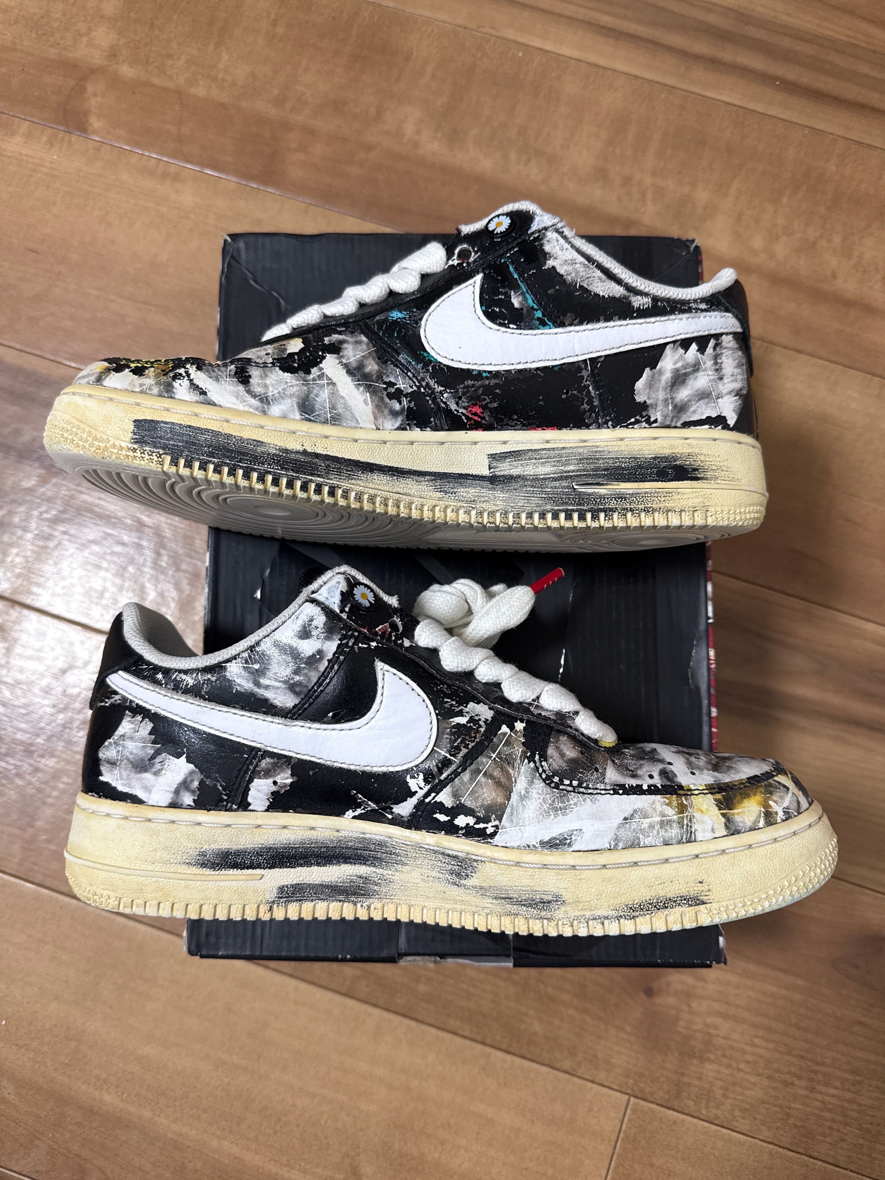 PEACEMINUSONE × Nike Air Force 1 Low Para Noise "Black" / G-DRAGON