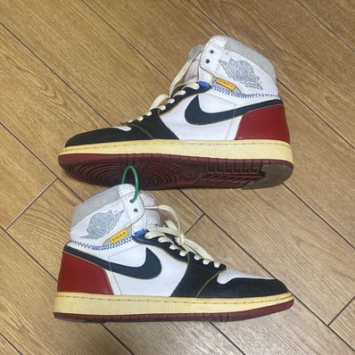 UNION × Nike Air Jordan 1 Retro High OG NRG "Varsity Red/Wolf Grey"