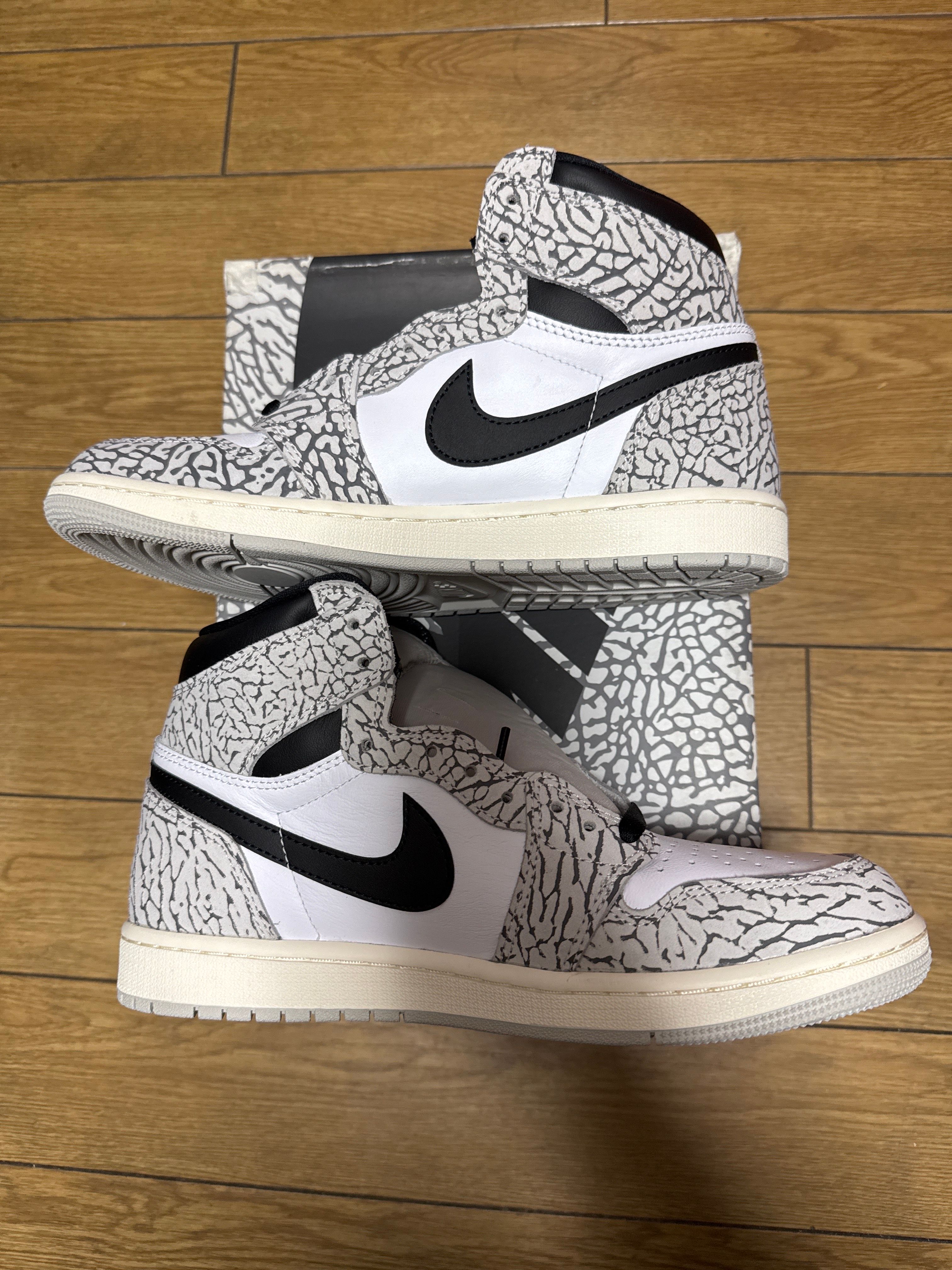 Nike Air Jordan 1 High OG "White Cement/Safari"