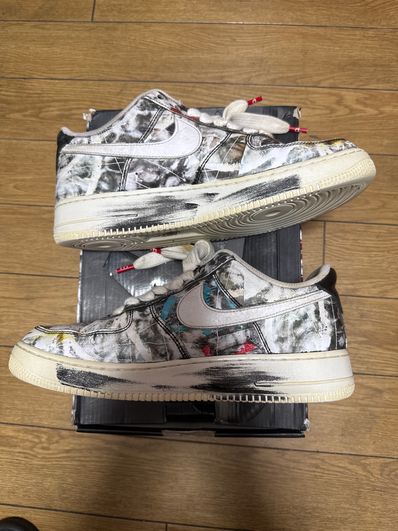 PEACEMINUSONE × Nike Air Force 1 Low Para Noise "Black" / G-DRAGON