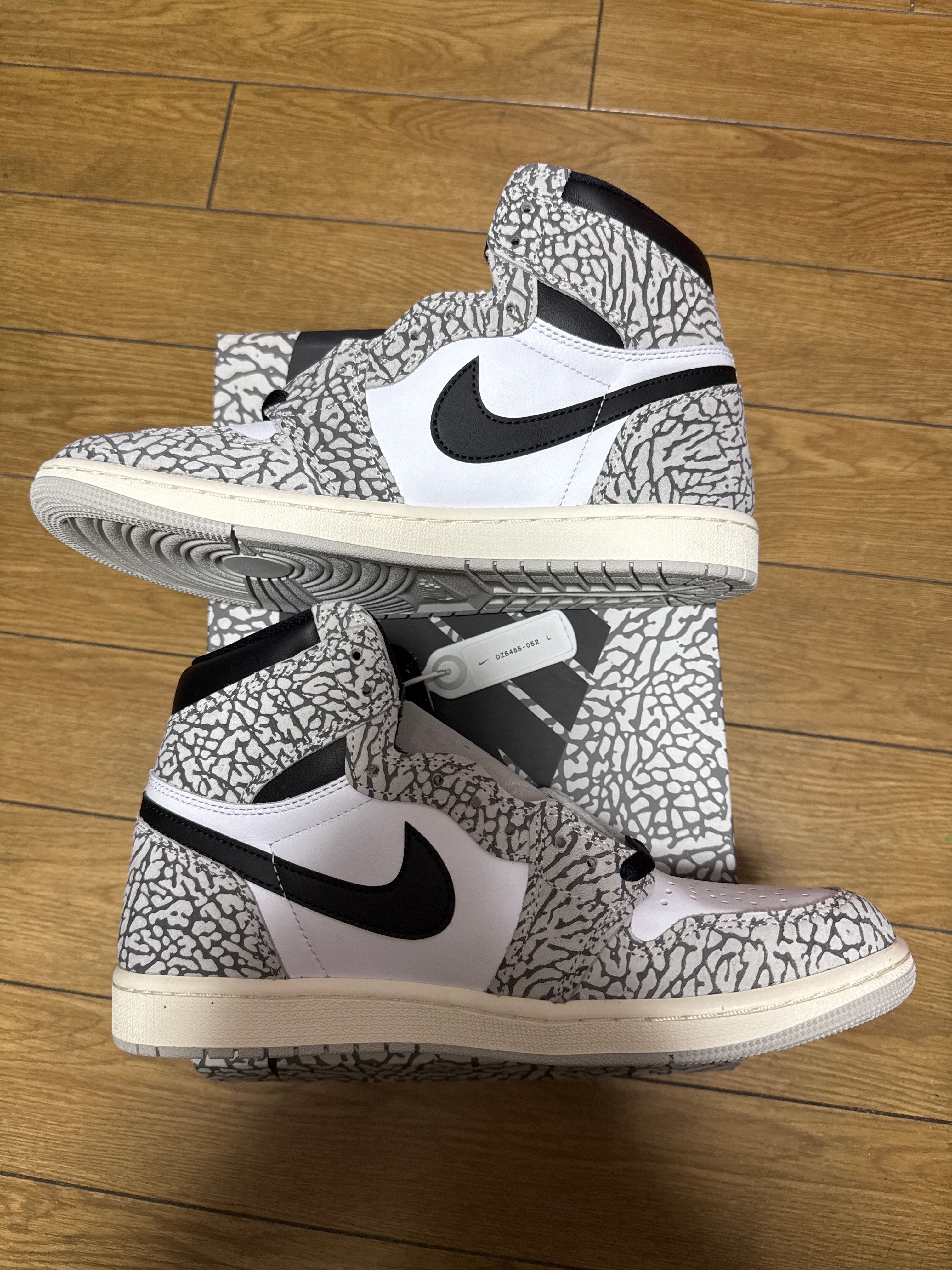 Nike Air Jordan 1 High OG "White Cement/Safari"