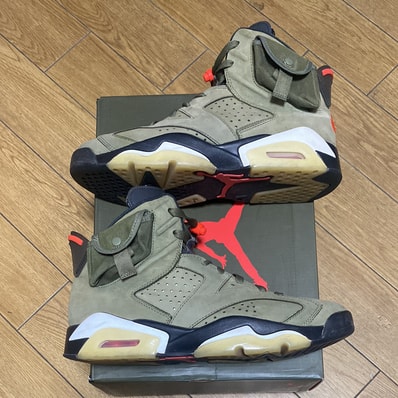 Travis Scott × Nike Air Jordan 6 Retro "Medium Olive"