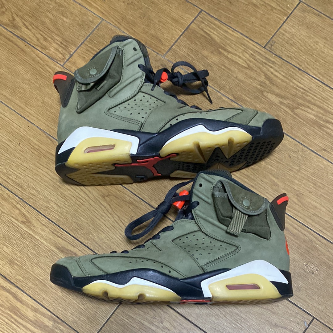 Travis Scott × Nike Air Jordan 6 Retro "Medium Olive"