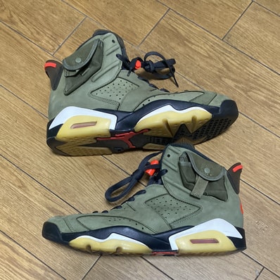Travis Scott × Nike Air Jordan 6 Retro "Medium Olive"