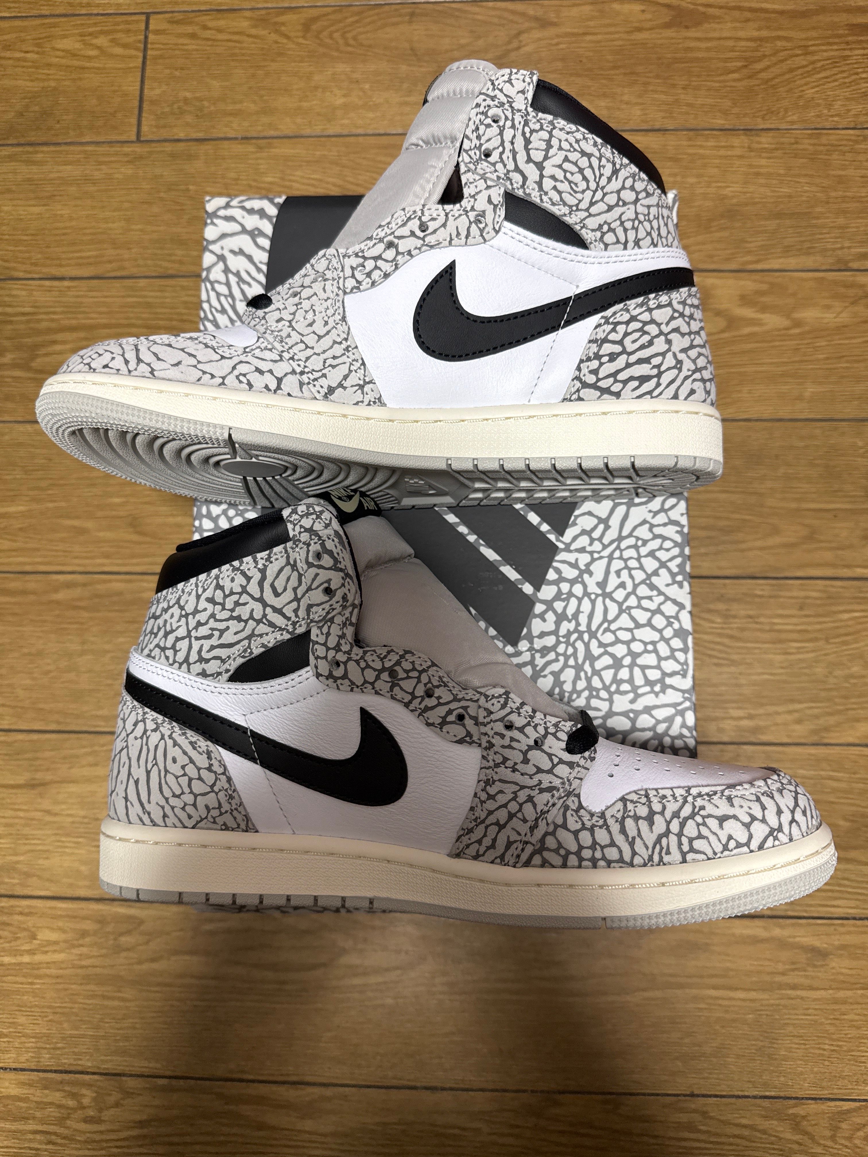 Nike Air Jordan 1 High OG "White Cement/Safari"
