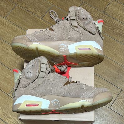Travis Scott × Nike Air Jordan 6 "British Khaki"