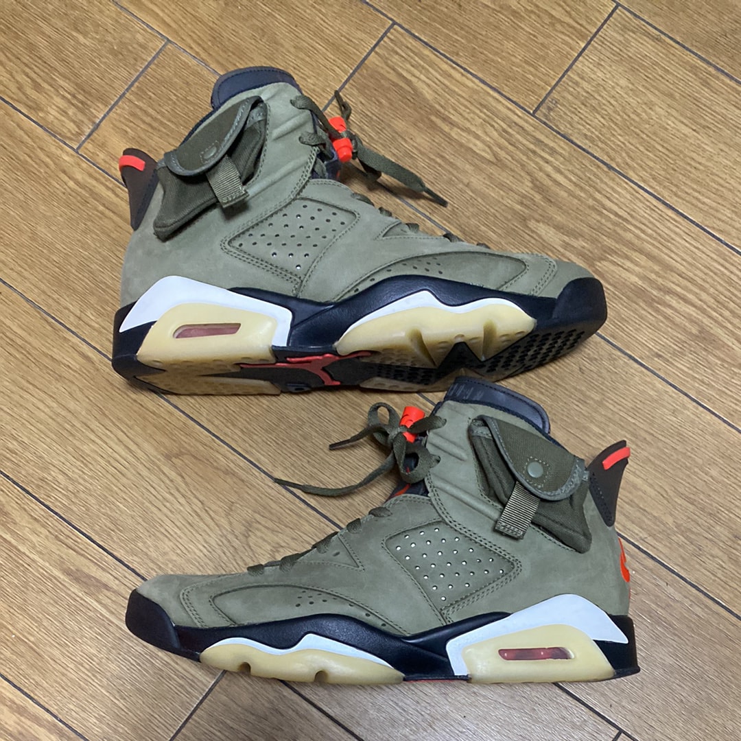Travis Scott × Nike Air Jordan 6 Retro "Medium Olive"