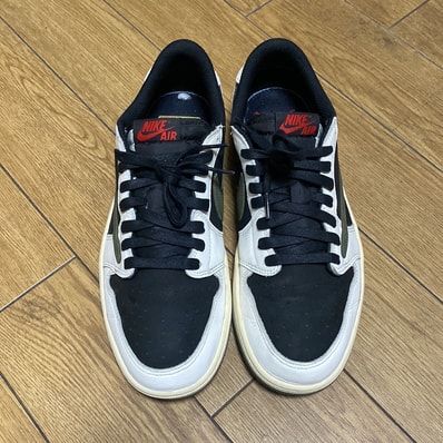 Travis Scott × Nike Women's Air Jordan 1 Low OG "Medium Olive"
