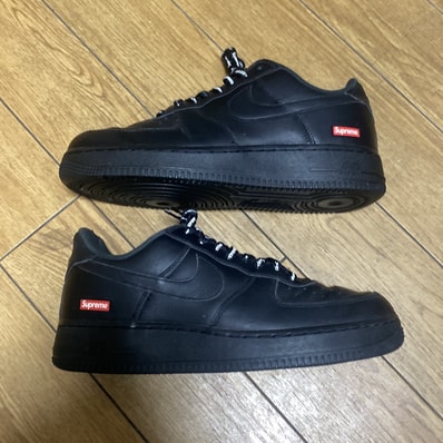 Supreme × Nike Air Force 1 Low "Black"