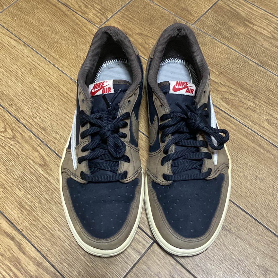 Travis Scott × Nike Air Jordan 1 Low OG SP-T  "Black/Dark Mocha"