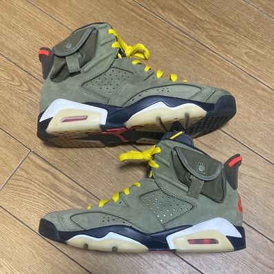 Travis Scott × Nike Air Jordan 6 Retro "Medium Olive"