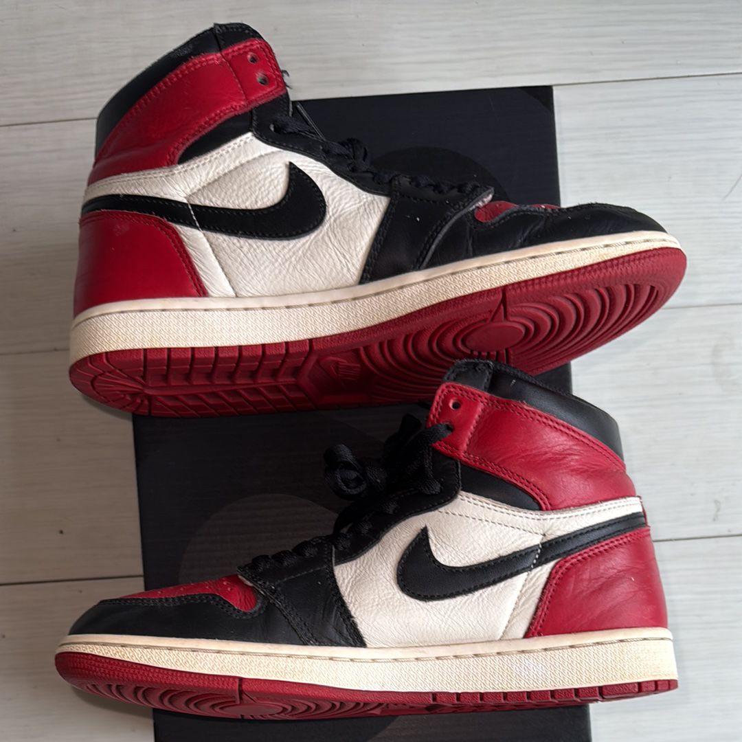 Nike Air Jordan 1 Retro High OG "Bred Toe"