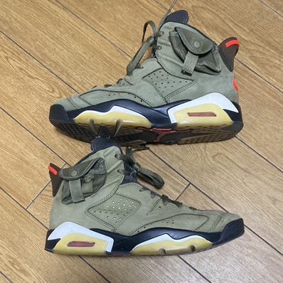 Travis Scott × Nike Air Jordan 6 Retro "Medium Olive"