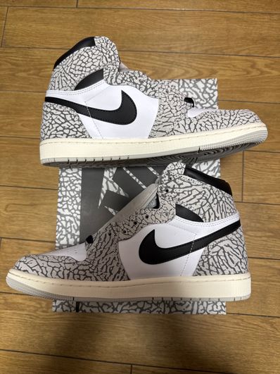 Nike Air Jordan 1 High OG "White Cement/Safari"