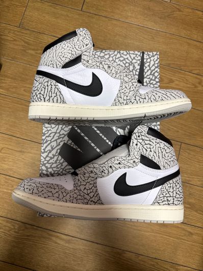 Nike Air Jordan 1 High OG "White Cement/Safari"