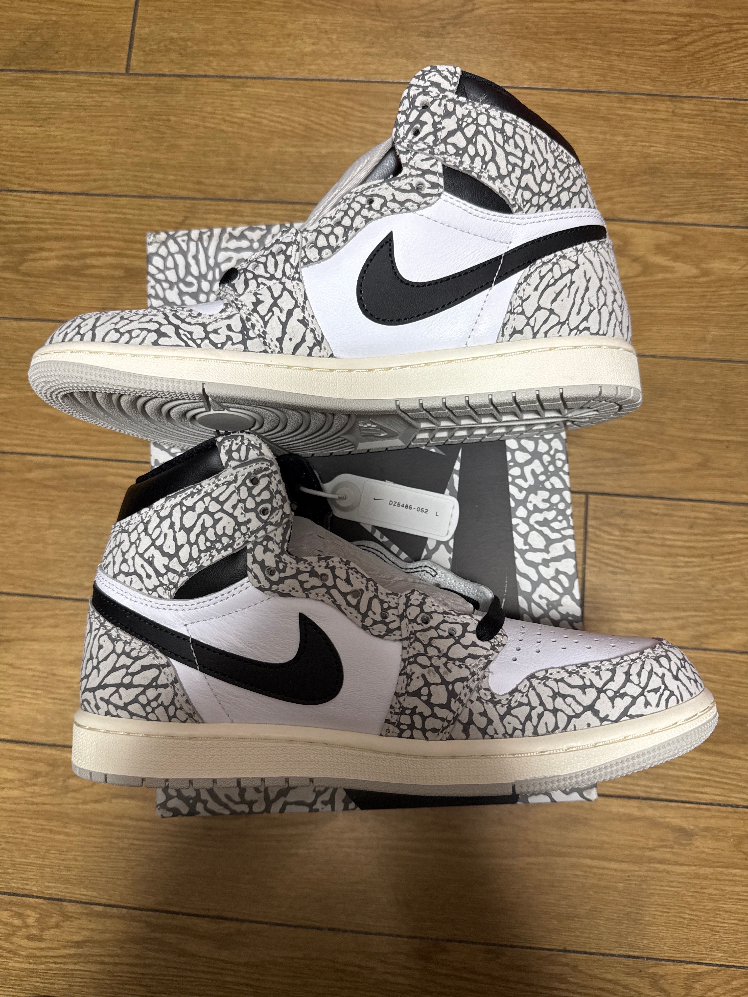 Nike Air Jordan 1 High OG "White Cement/Safari"