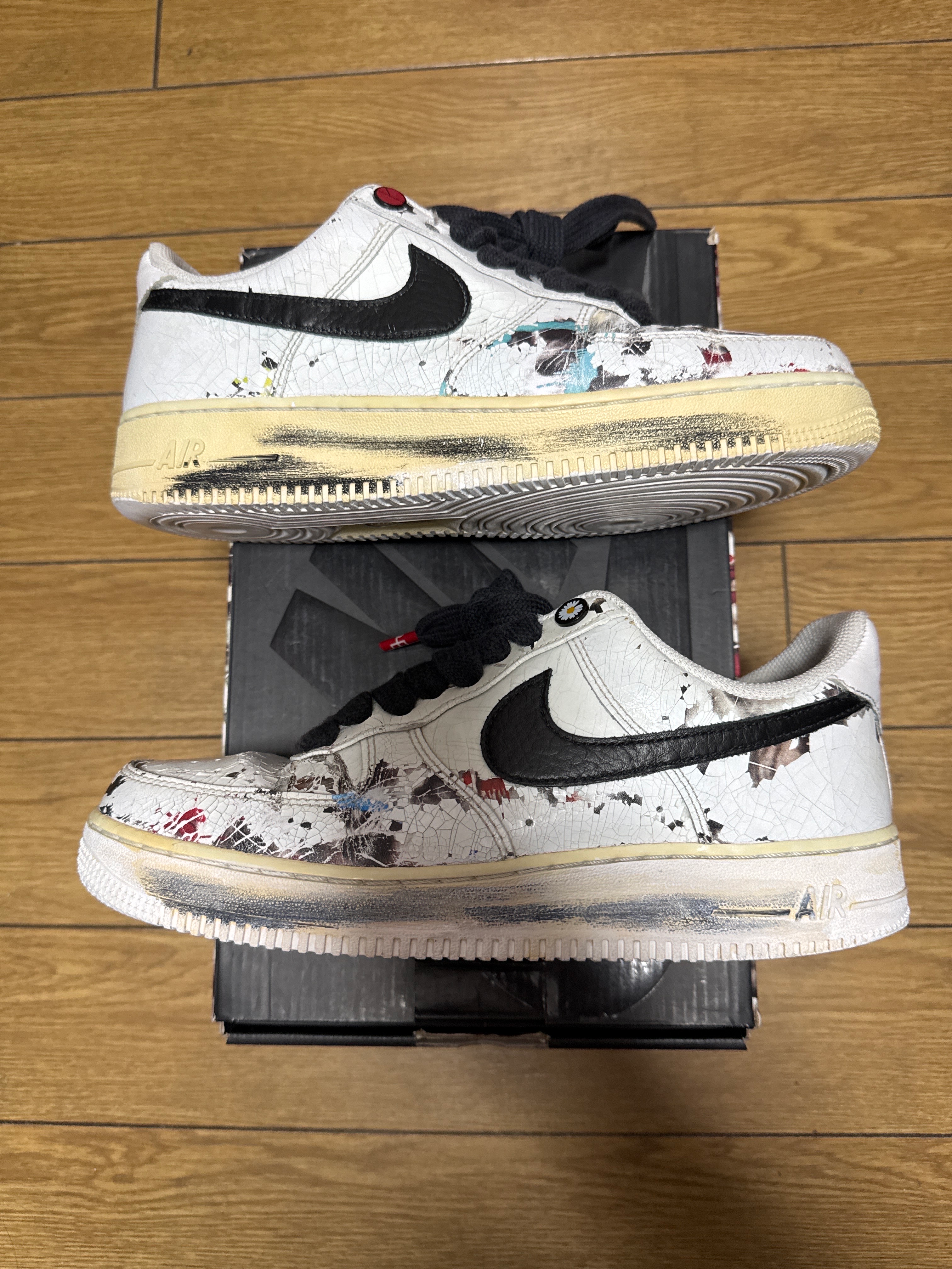 PEACEMINUSONE × Nike Air Force 1 Low "Para-noise/White/Black" / G-DRAGON